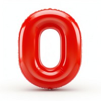 O letter number white background confectionery.