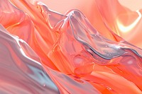 3d illustration in surreal abstract style of gradient coral backgrounds textured outdoors.