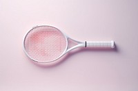 Tennis racket pattern circle purple.