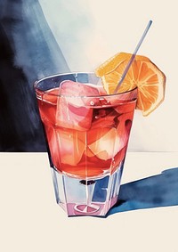 A fancy cocktail drink juice cosmopolitan.