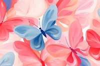 Memphis butterfly illustration background backgrounds abstract pattern.