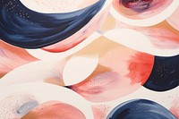 Moons backgrounds abstract painting.