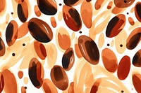 Coffee beans backgrounds abstract pattern.