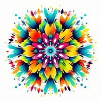Flowers art abstract graphics.