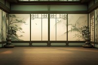 Chinese tai chi flooring architecture zen-like.