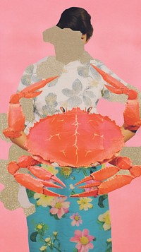 Crab lobster seafood adult.