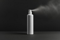 Spray can  cylinder bottle darkness.