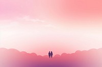 Couple gradient background outdoors nature love.