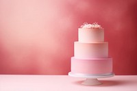 Wedding cake gradient background dessert food pink.