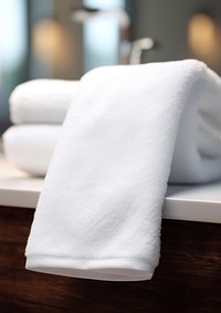 Towel white simplicity hygiene.
