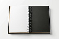 Open spiral bound notepad Kraft Paper publication diary paper.