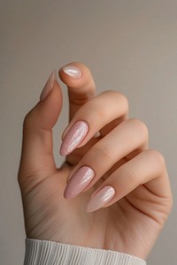 Hand cosmetics manicure finger.