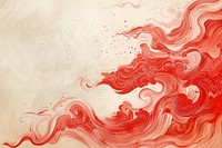 Red wave pattern background backgrounds painting art.