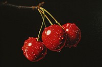 Cherry cherry fruit plant.