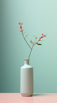 Japanese tall vase flower plant decoration.