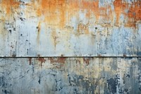 Galvanized wall backgrounds rust deterioration.