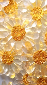 Sunflower glass fusing art backgrounds jewelry plant.