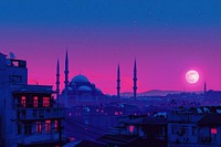 Istanbul architecture astronomy cityscape.