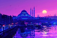 Istanbul architecture cityscape building.