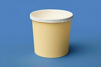 Ice cream cup  disposable container porcelain.