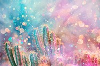 Cactus photo backgrounds outdoors glitter.