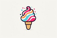 Logo of ice cream dessert creativity sprinkles.