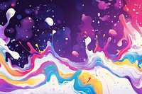 Milk splash pattern purple backgrounds.