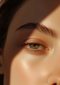 Skin adult women eye.