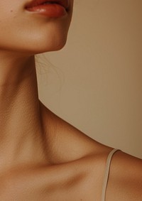 Shoulder adult women skin.