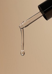 Clear oil serum drop refreshment simplicity.