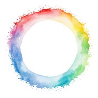 Rainbow frame watercolor backgrounds white background accessories.