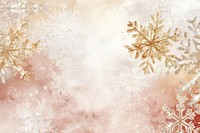Snowflake watercolor background backgrounds gold celebration.