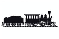 A train locomotive silhouette vehicle.