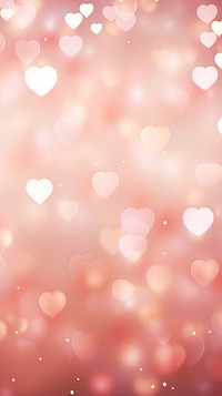 Love pattern bokeh effect background backgrounds nature pink.