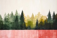 Forest art outdoors painting.