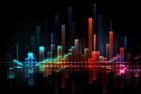 Abstract icon effect backgrounds light music.