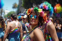 Photo of lbgtq parade carnival adult.