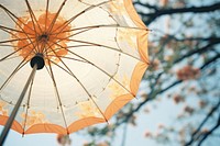 Umbrella protection security sunshade.