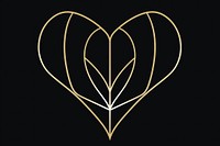 Heart line logo accessories.