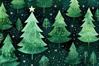 Christmas green backgrounds pattern illuminated.