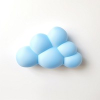 Cloud white background simplicity turquoise.