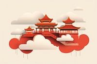 China cloud architecture building spirituality.