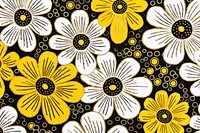 Flower pattern backgrounds plant white.