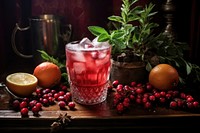 Cranberry juice cocktail fruit drink.