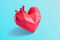 Heart creativity cartoon diagram.