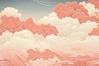 Cloud backgrounds outdoors pattern.