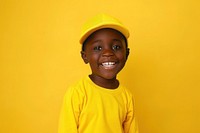 Smile yellow child kid.