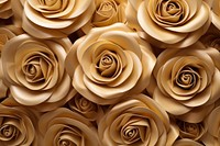 Gold roses pattern backgrounds flower plant.