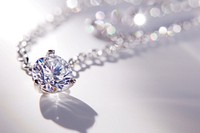 Diamond jewelry necklace gemstone white.