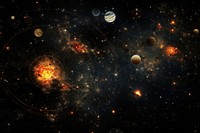 Solar system planet space backgrounds.